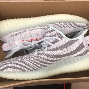 Blue tint yeezy boost v2